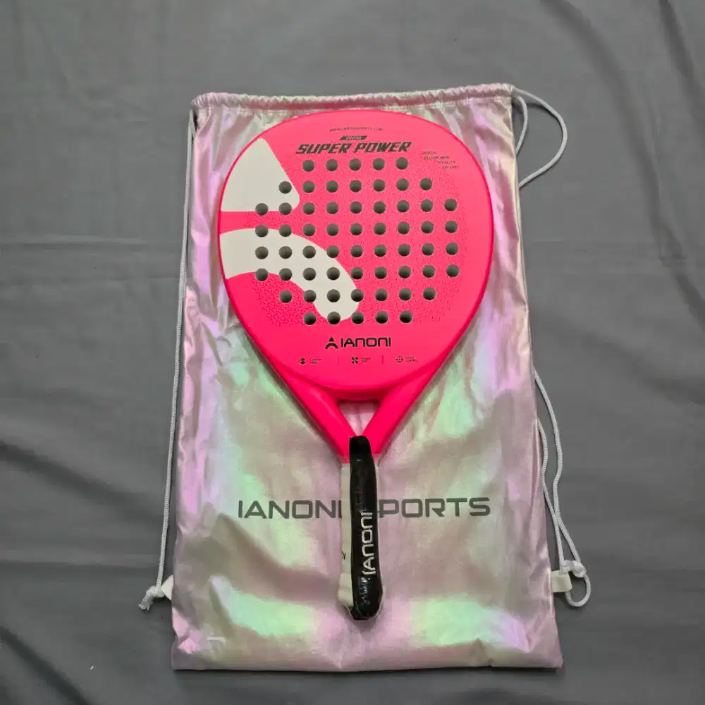 IANONI SUPER POWER CARBON PADEL RACKET RAKET