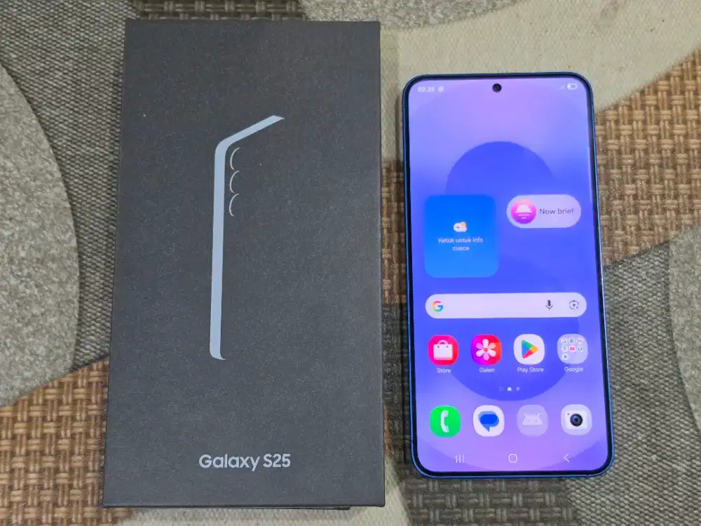 SAMSUNG S25 BLUE 256GB|12GB SEIN Masih GARANSI