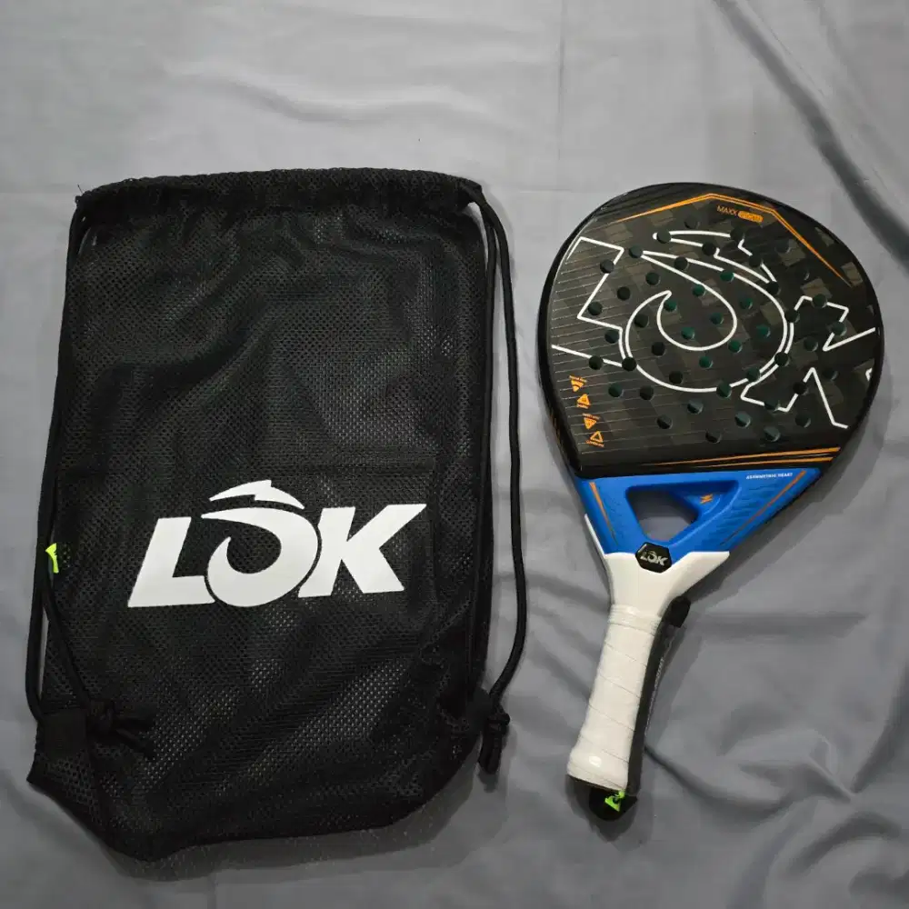 LOK MAXX FLOW PADEL CARBON 18K racket raket