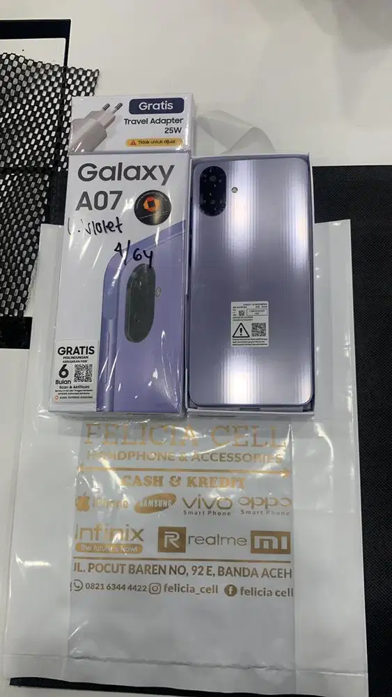 Samsung A07 dan semua jenis hp