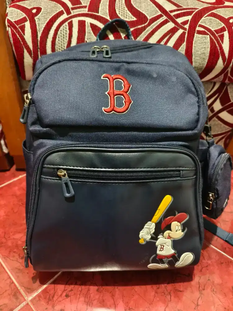 Tas Ransel Anak MLB x Disney Original Kondisi Second Pemakaian