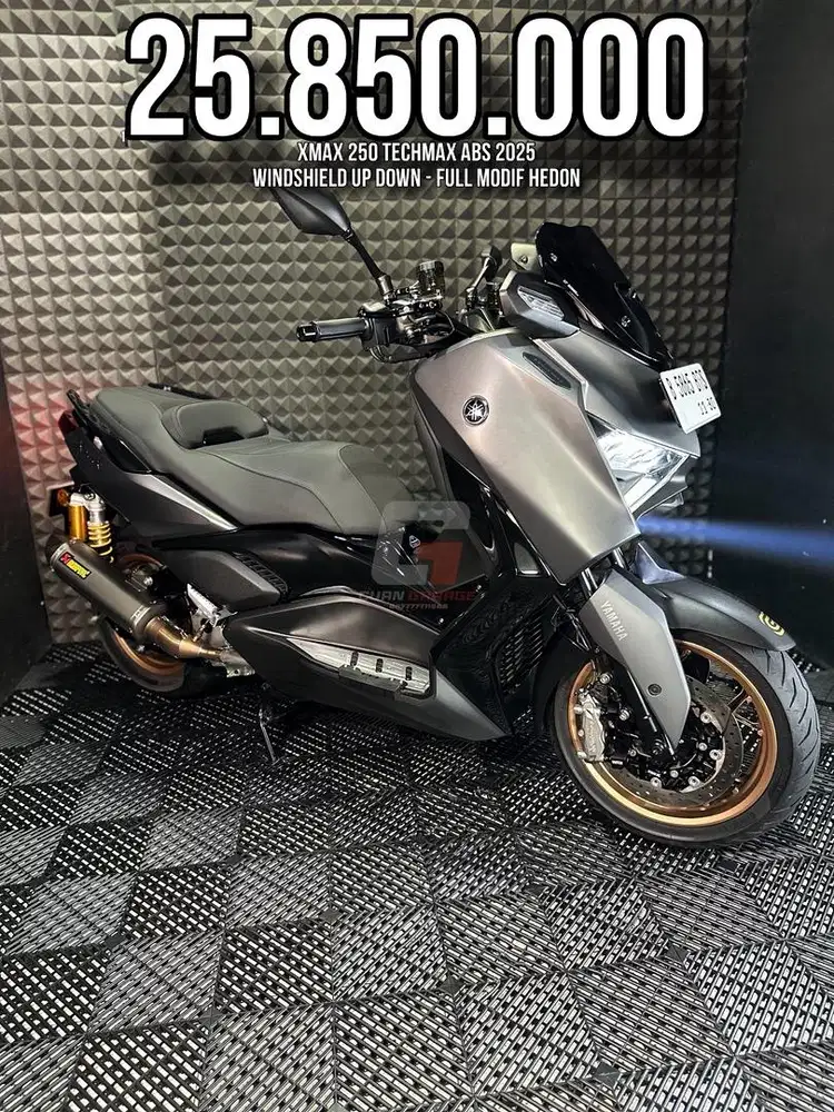 XMAX 250 TECHMAX ABS 2025 FULL HEDON WS UP DOWN RASA BRAND NEW BRO
