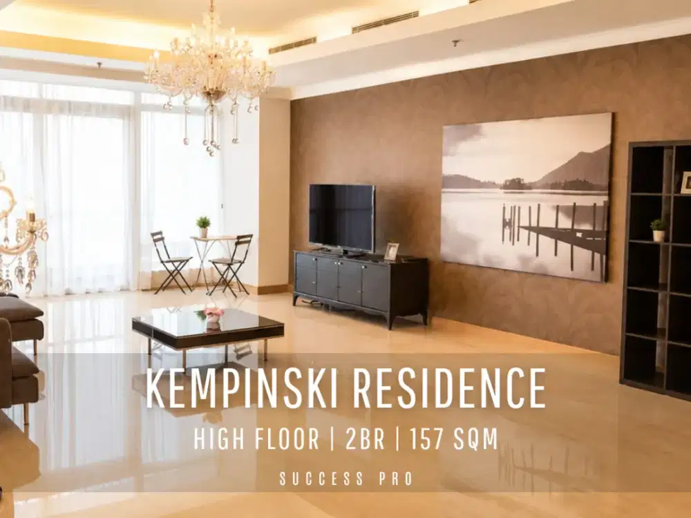 For Rent & Sell! Kempinski Private Residence 2BR High Floor with City View