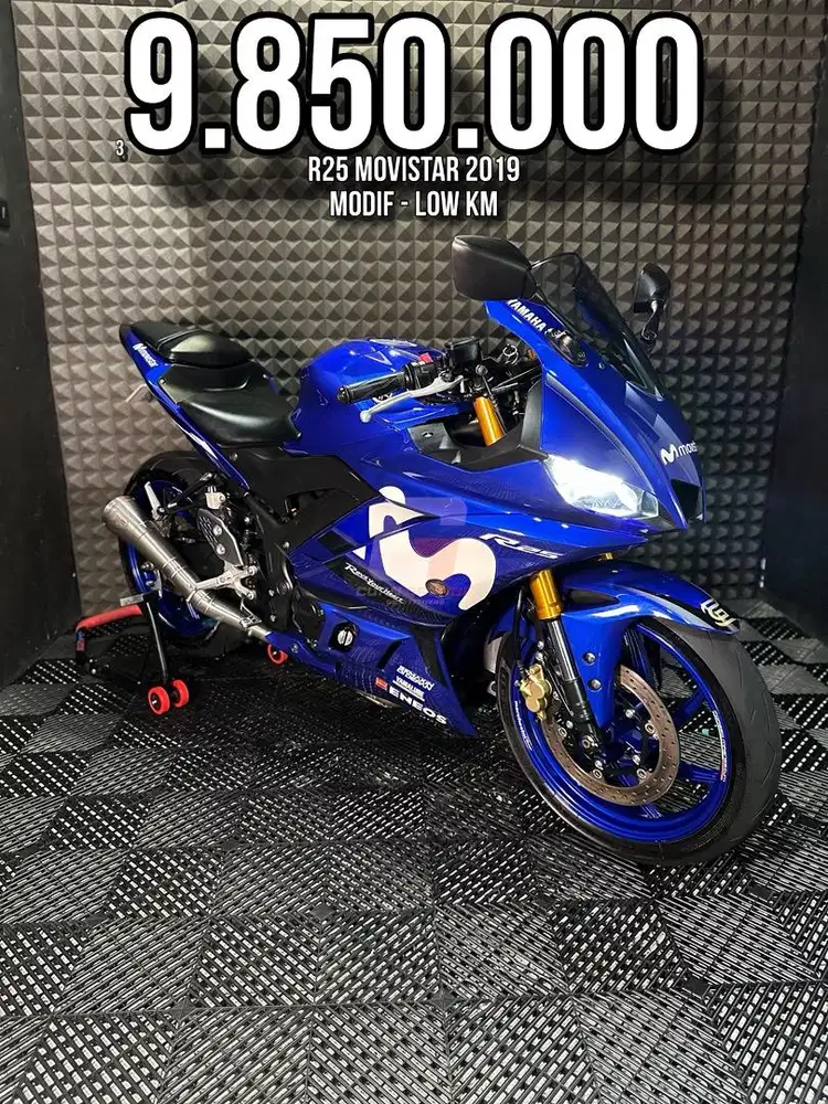 R25 OR R 25 MOVISTAR 2019 MODIF LOW KM PAJAK ON RAWATAN SUPERB UNIT