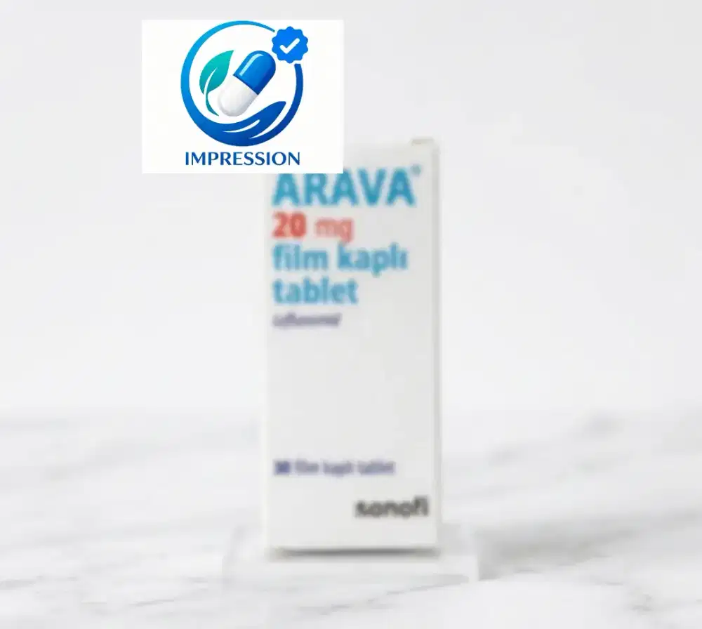(ORIGINAL) OBAT TURKI - ARAVA 20mg ISI 30 TABLET