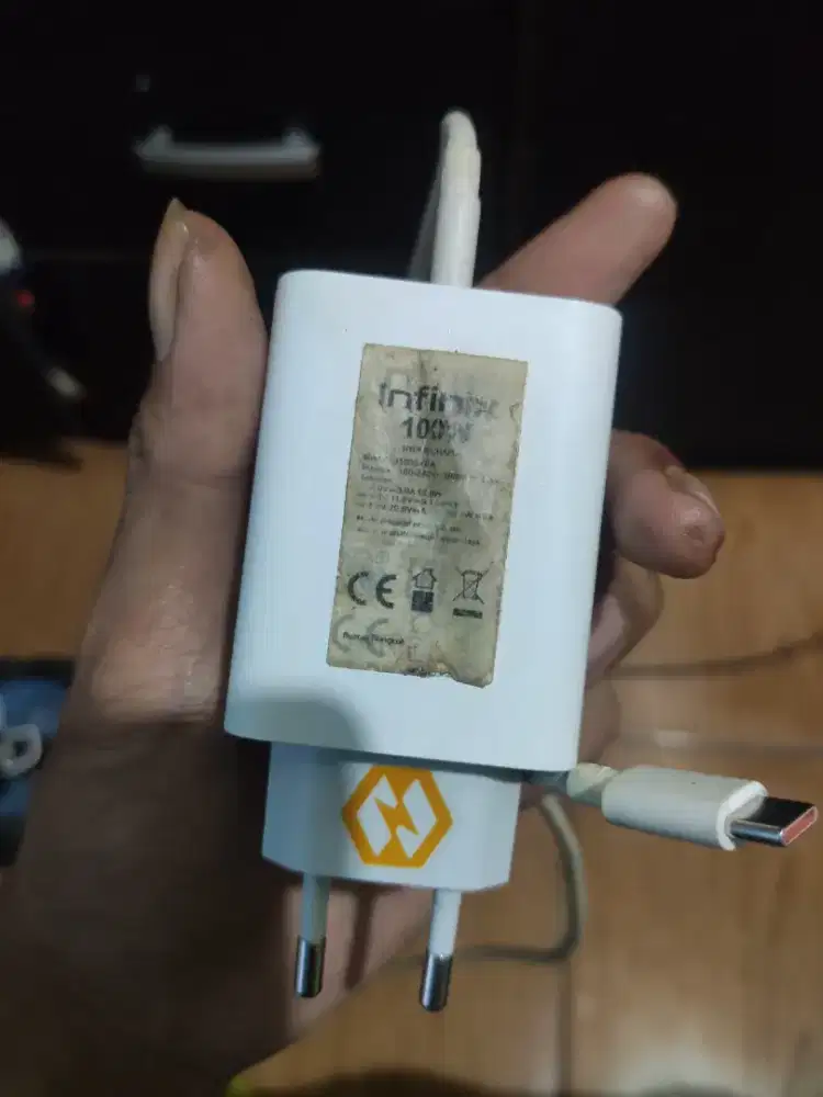 Charger ORIGINAL copotan Infinix Note 40 pro+ 5G 100watt PAMULANG