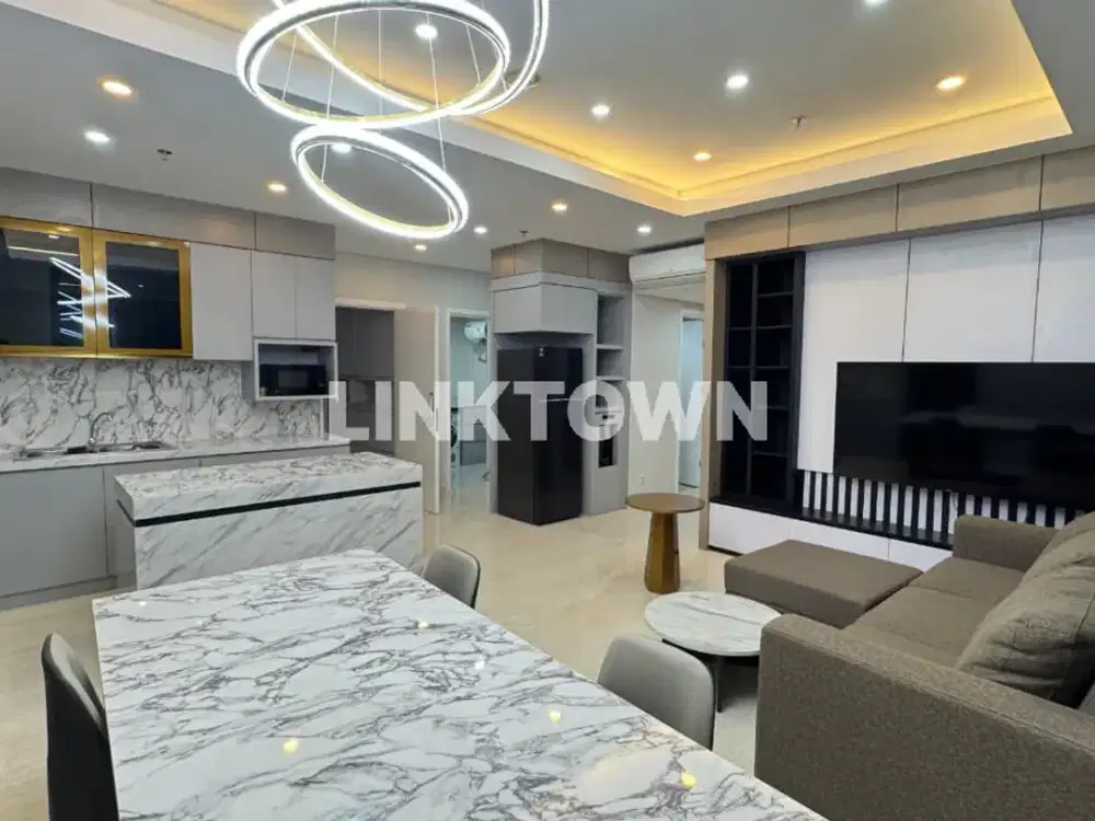 Apartemen Type 2 Br dengan Private Lift dan Interior Mewah Nego di Apartemen Voila Ciputra World