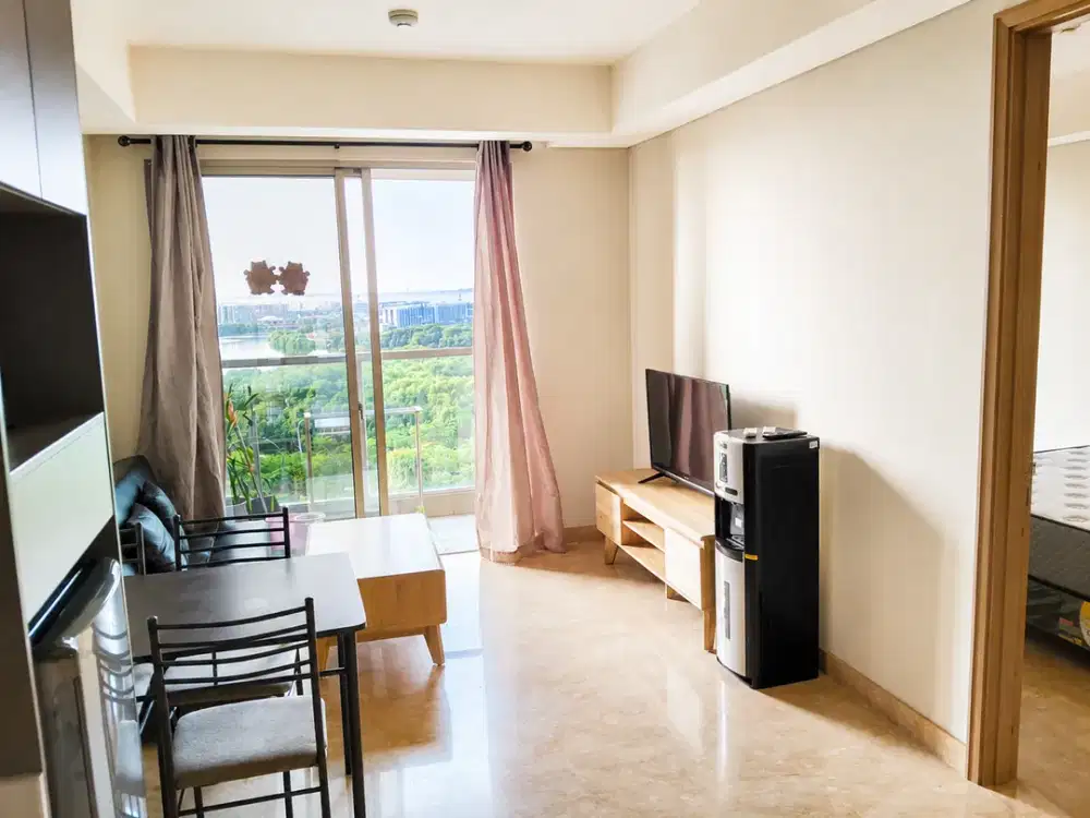 Apartemen Gold Coast PIK 51m² 1BR Semi Furnish Tower Bahama Sea View