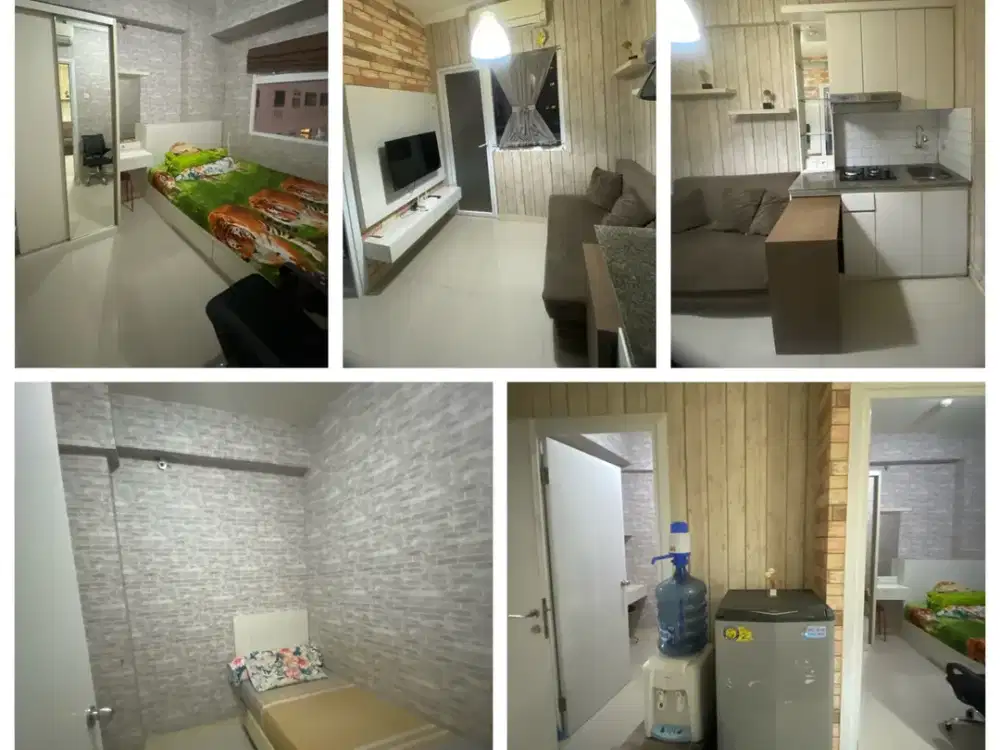 Green Pramuka City Mall 2BR Full Furnish Banyak Pilihan