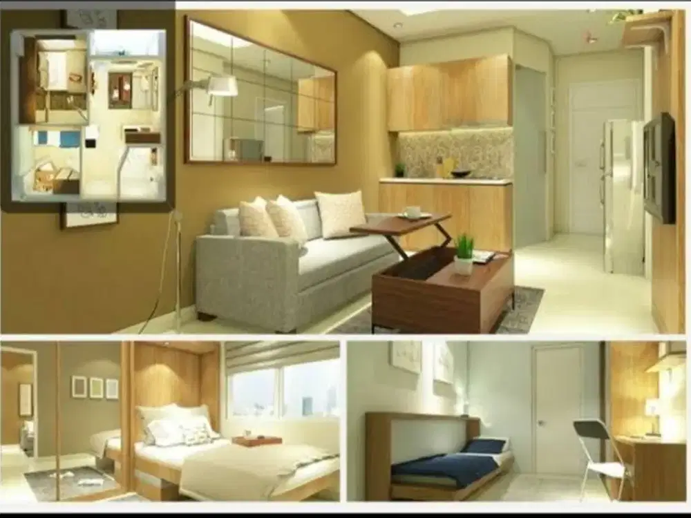 Disewakan Green Pramuka City Studio atau 2br Baca Deskripsi