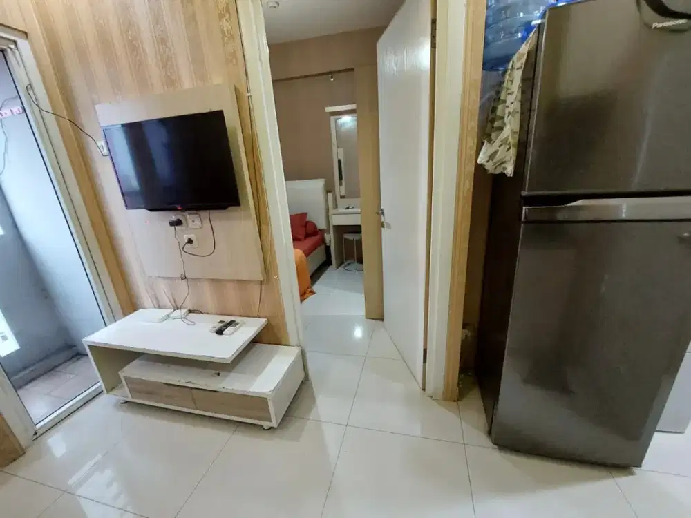 Green pramuka aprtment residence unit 2 BR full furnish bagus dan murah tower mall
