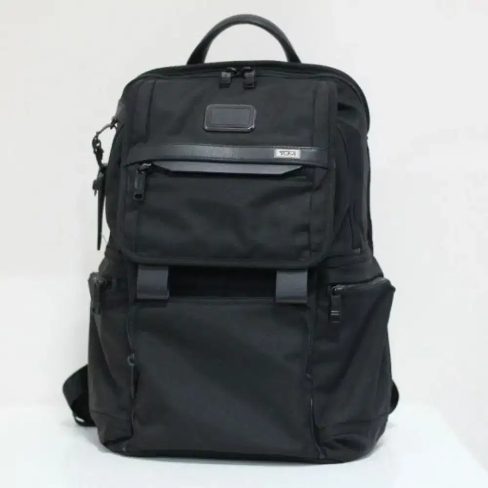 Tas Tumi Alpha 3 Flap Backpack Authentic Second