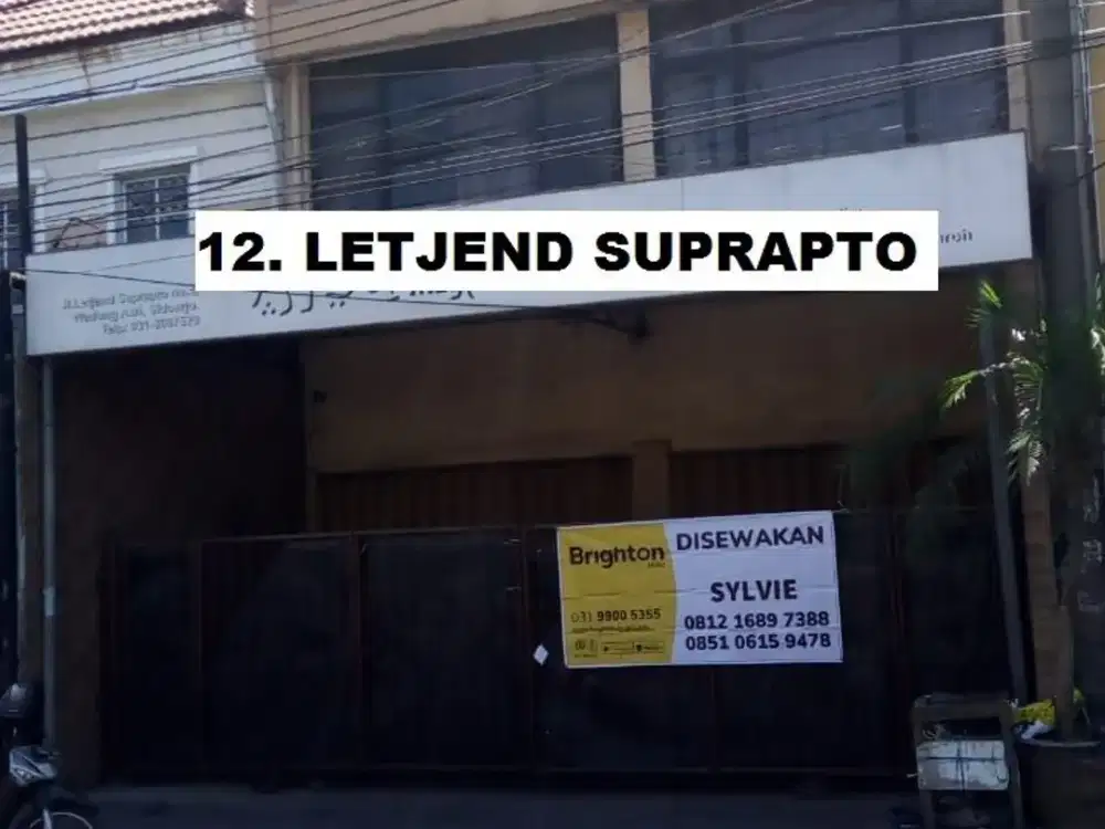 RUKO 0 JALAN RAYA LETJEND SUPRAPTO COCOK USAHA DEPAN PASAR WADUNGASRI