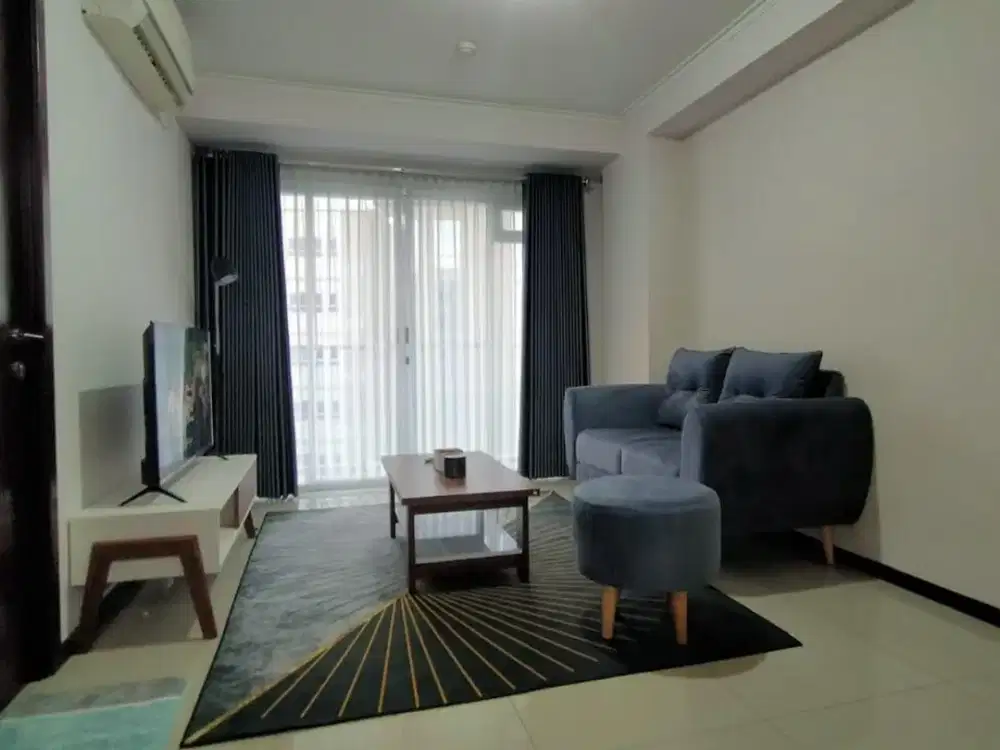 DIJUAL ATAU DISEWA APARTEMEN GATEWAY PASTEUR LANTAI 9 FULL FURNISH DEKAT KAMPUS MARANATHA, TOL, DAN MALL D`BOTANICA