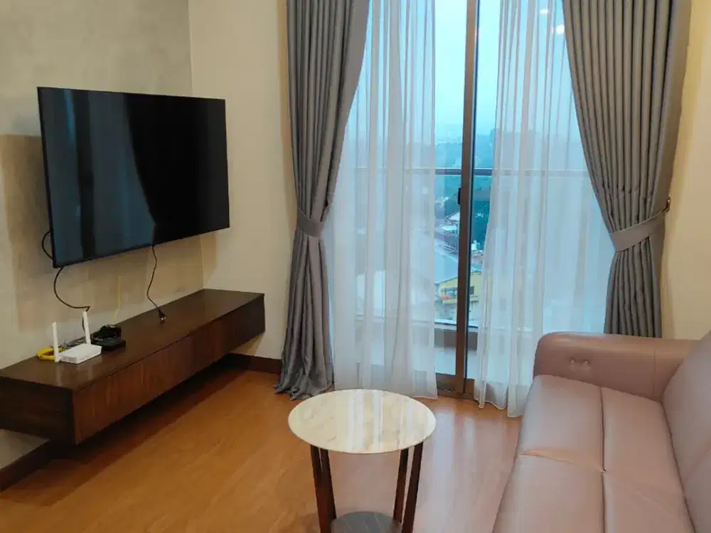 Dijual dan Disewakan Apartenment 2 BR Super Nyaman dan Terawat Full Furnish Lokasi Strategis di Hegarmanah Residence, Bandung