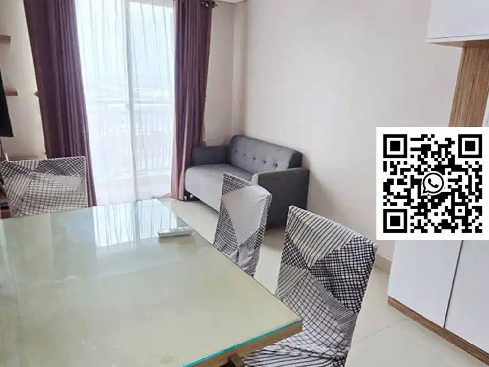 Unit Apartemen Trivium Terrace Tower South, Lippo Cikarang, Bekasi – 57 m², Full Furnish