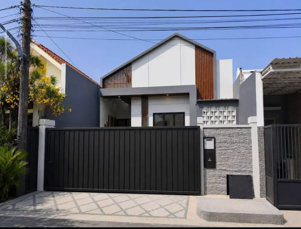 DIJUAL RUMAH NEW GRESS NIRWANA EKSEKUTIF RUNGKUT SUPER CIAMIK!