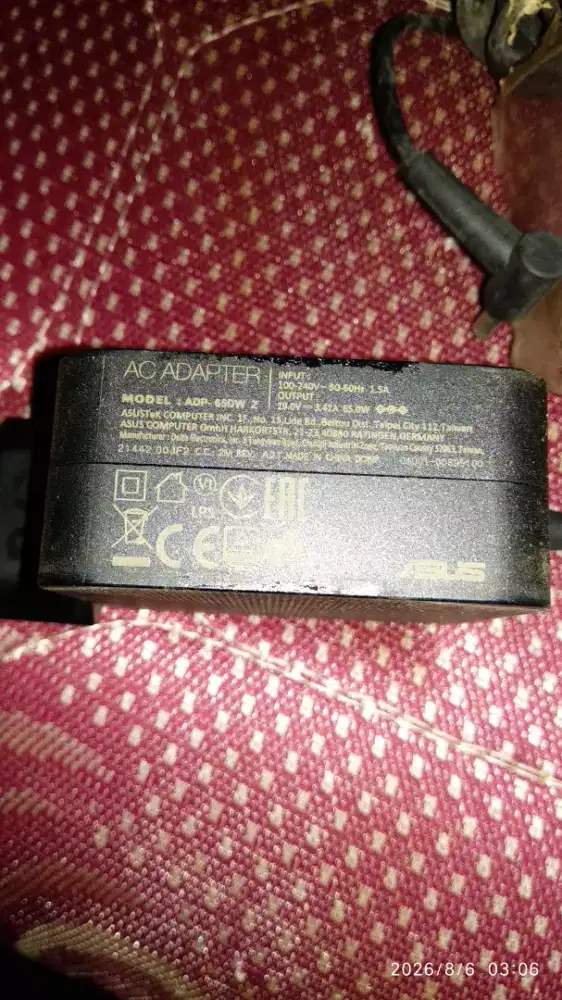 Charger Laptop Asus 65W