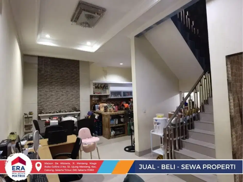 Jual Rumah Sunter Bisma 3 Lantai Siap Huni – Semi Furnished, SHM, Dekat JIS & Rumah Sakit
