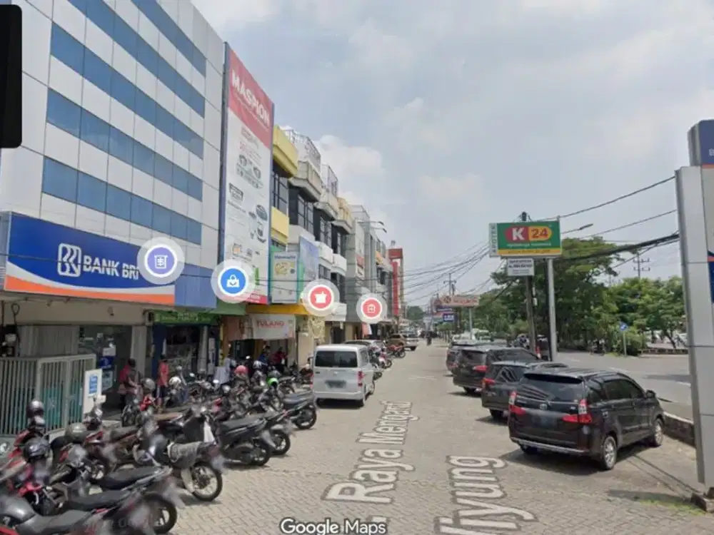 DISEWAKAN / DIJUAL  RUKO RAYA MENGANTI WIYUNG STRATEGIS NOL JALAN KEMBAR 2 ARAH COCOK UNTUK BANK SHOWROOM DAN USAHA LAINNYA