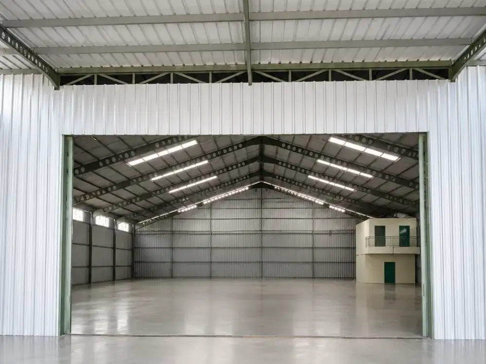 Dijual / Disewakan Gudang Siap Pakai Rajeg Pasar Kemis | LT 2.000 m² | SHM | Akses Kontainer 40 Feet