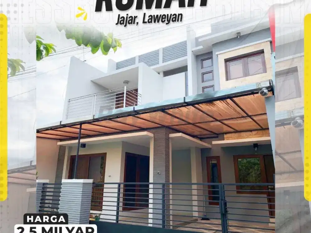 Rumah 3Kamar Siap Huni Simpangan Mobil dekat Samsat Solo, jajar laweyan Solo
