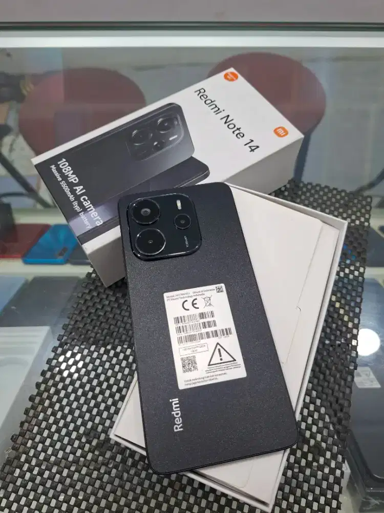 Redmi note 14 ram 8/128 gb lengkap