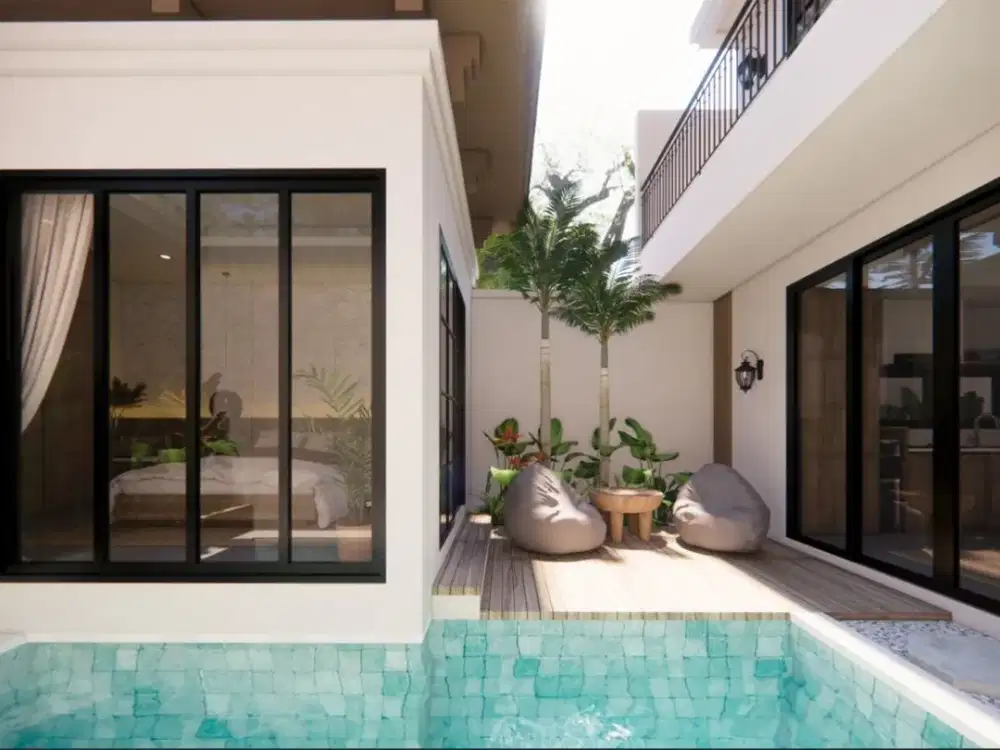 Villa Baru (On Progress) di Uluwatu Dijual atau Disewakan Jangka Panjang - Real Estate in Bali