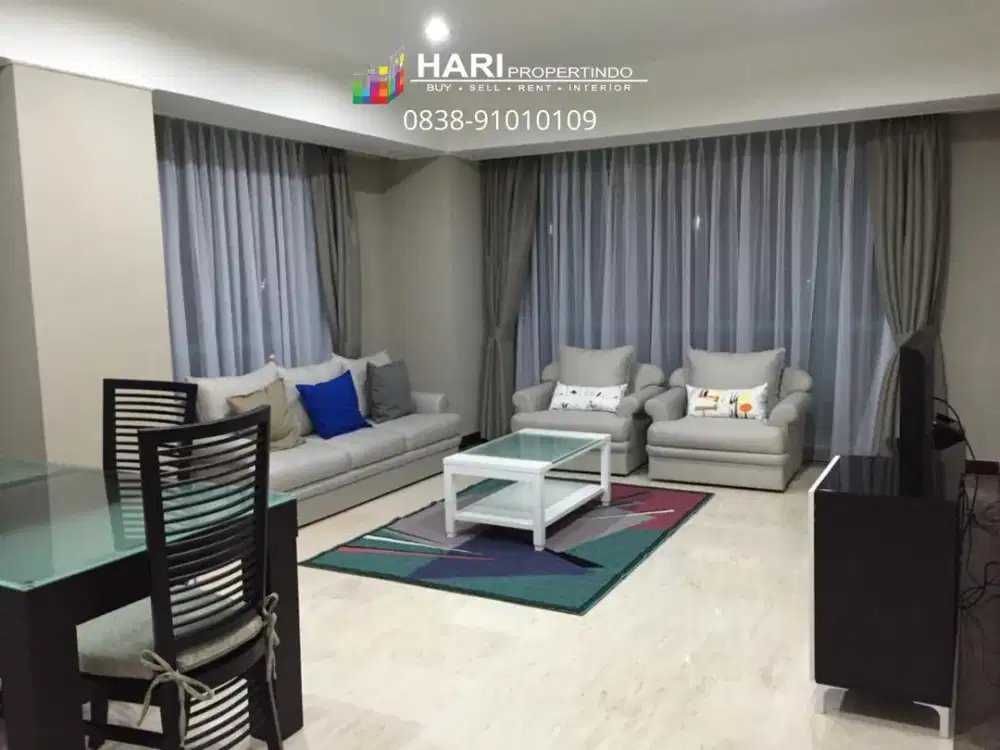 FOR SALE / FOR RENT Apartment Casablanca Kuningan 2BR 127sqm - beside Mall Kokas Close to LRT / Busway