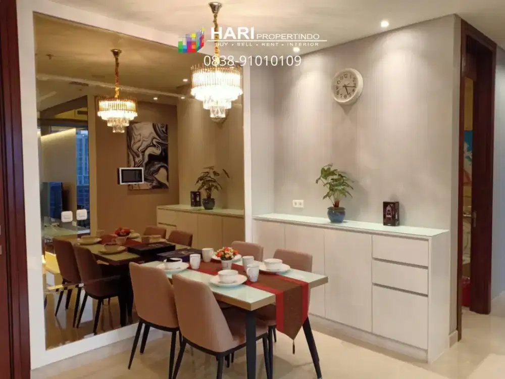 FOR SALE / FOR RENT Apartment The Elements Rasuna Epicentrum Kuningan 2BR - Brand New Best View Close to LRT Busway