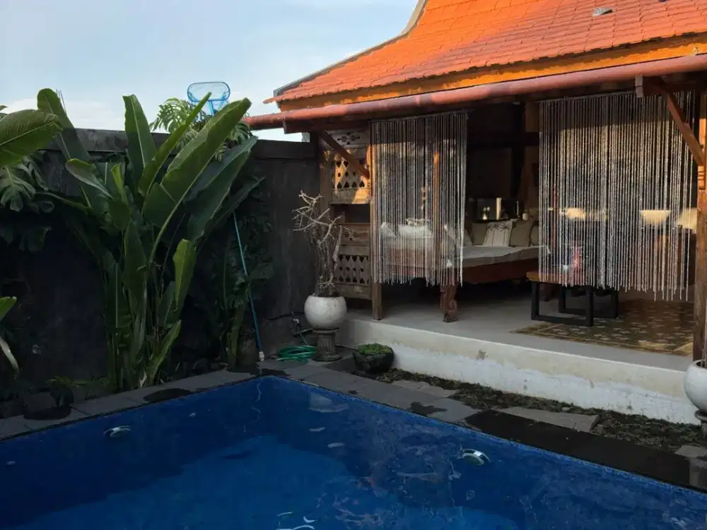 For Sale/Lease Charming Javanese Joglo Style Villa in Kampial, Nusa Dua.
