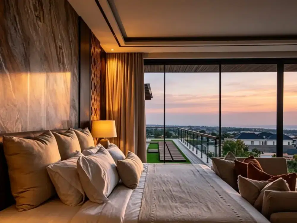 Modern Fully Furnished Ocean View Villa for Sale in Uluwatu – 5 Bedrooms with Private Cinema - Thumbnail 3