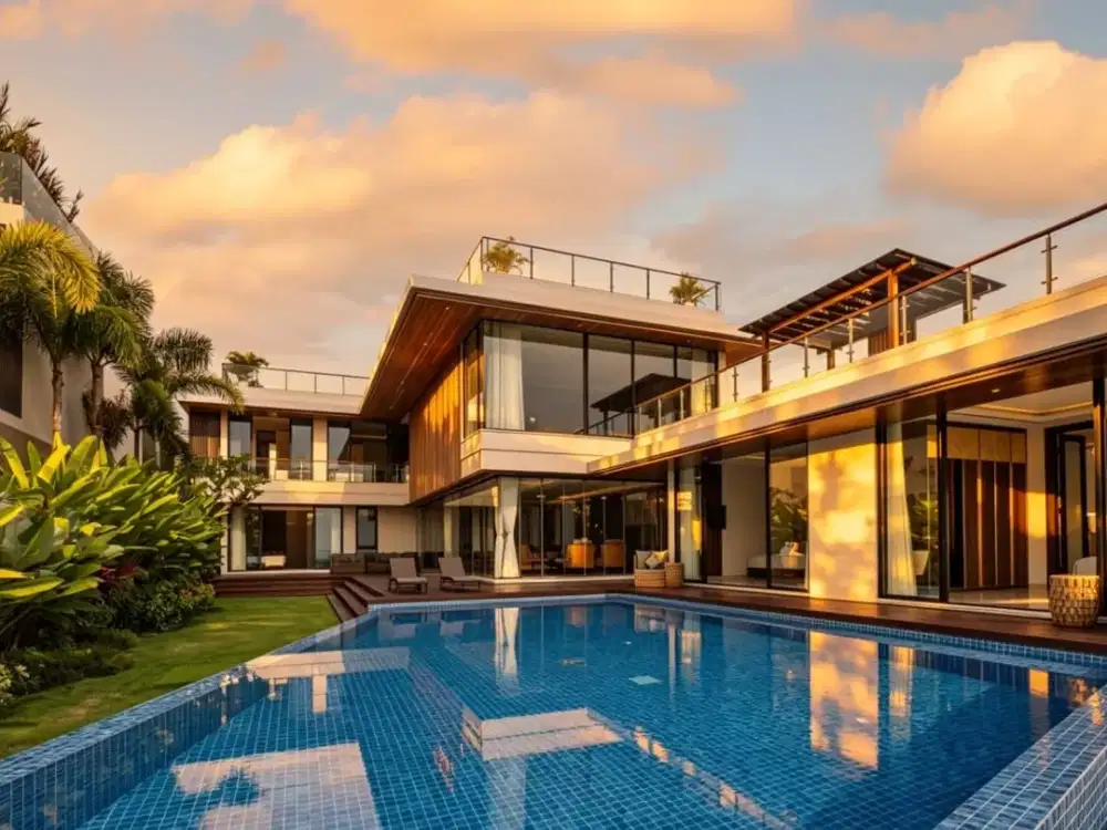 Modern Fully Furnished Ocean View Villa for Sale in Uluwatu – 5 Bedrooms with Private Cinema - Thumbnail 8