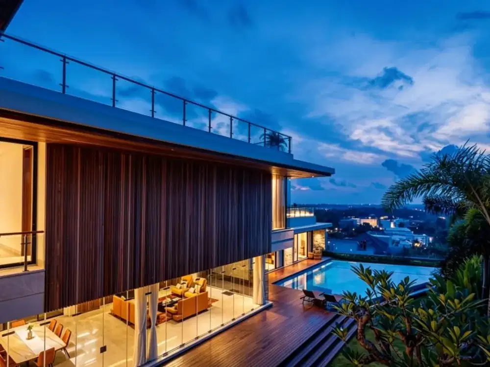 Modern Fully Furnished Ocean View Villa for Sale in Uluwatu – 5 Bedrooms with Private Cinema - Thumbnail 10