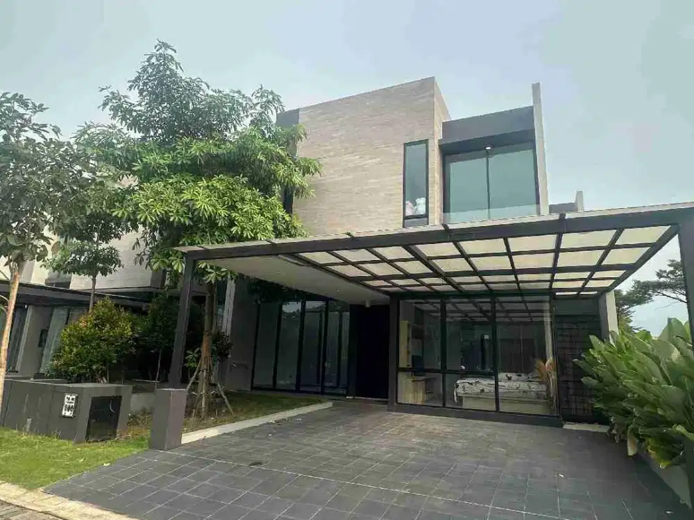 Dijual atau Disewakan Rumah baru 2 lantai semi furnished Perumahan Citraland cluster Pelican hills, Surabaya Barat