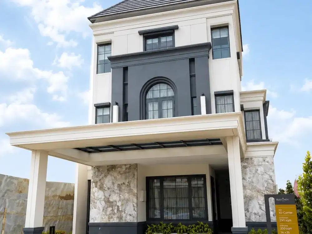 Dijual Rumah Cantik 2 Lantai T10 di Rancamaya Burgundy, Jawa Barat