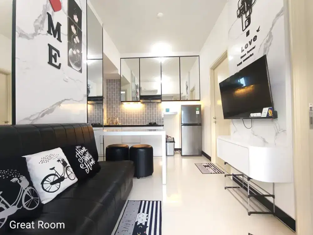 JUAL/ SEWA APARTEMEN 2 BR FURNIS AMOR EASTCOAST MANSION