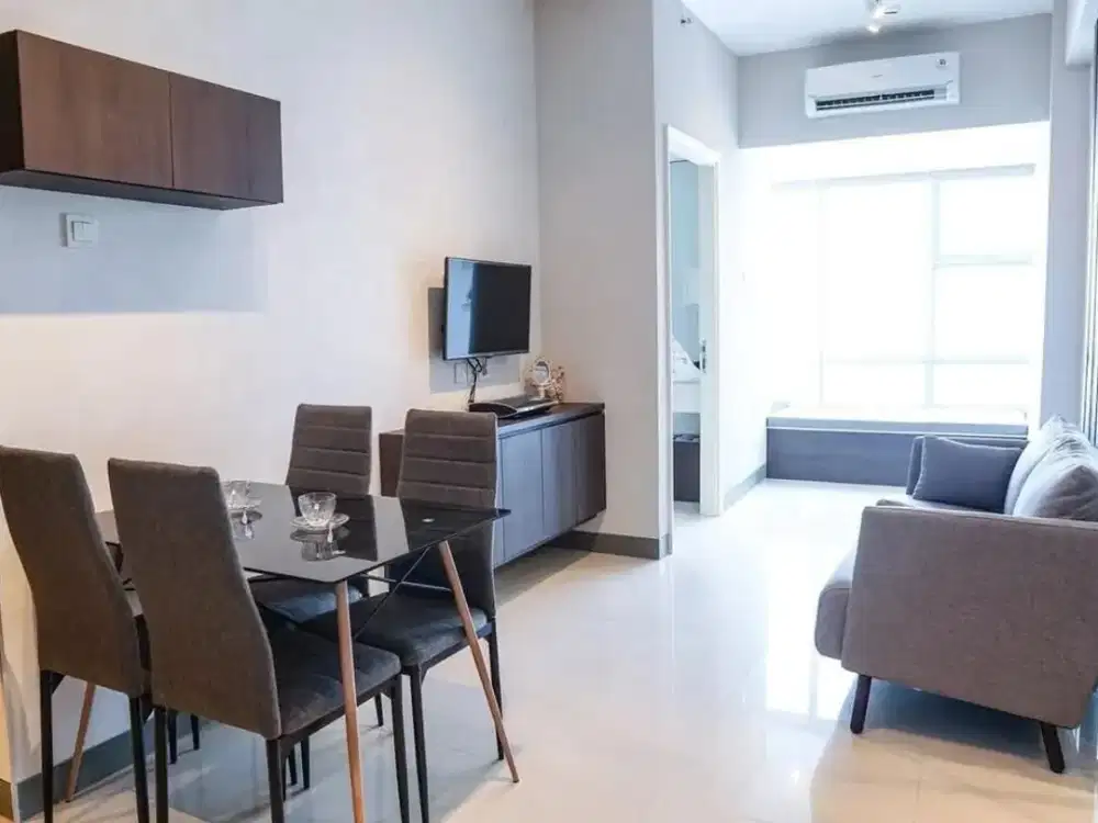 Dijual dan Disewakan APARTEMEN ANDERSON Surabaya Barat Pakuwon Mall Lt 30 Full furnished 2 BR bisa sewa bulanan