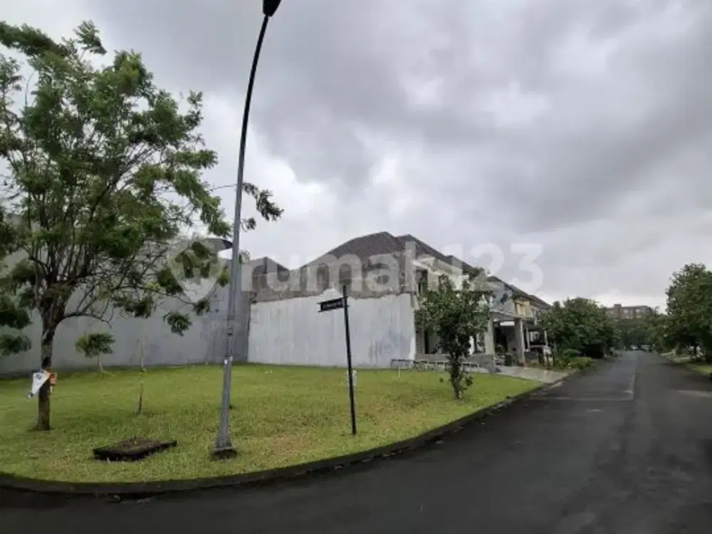 Tanah Hook Utara Timur Cakep Siap Bangun di Alam Sutera