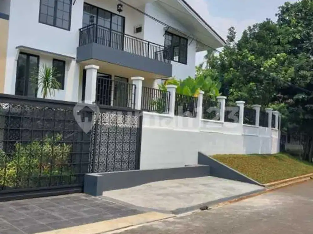 Rumah Mewah Hoek Ada Swimming Pool Halaman Luas Shm Di Pondok Indah Jakarta Selatan