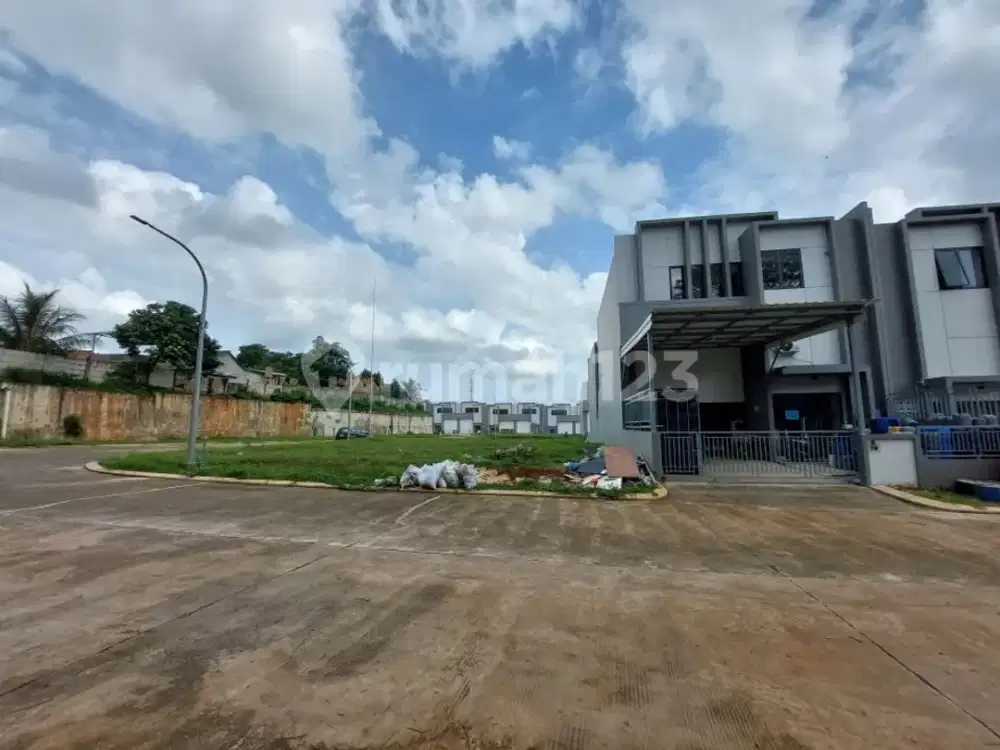 Kavling Gudang Hook Jarang Ada Siap Bangun Lokasi Strategis Kawasan Pergudang Taman Tekno X Bsd