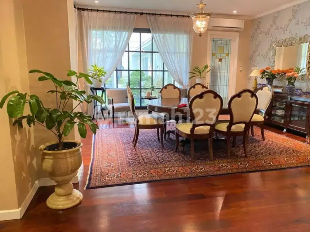 Rumah Super Mewah Shm Furnished Lokasi Premium Permata Hijau Jakarta Selatan