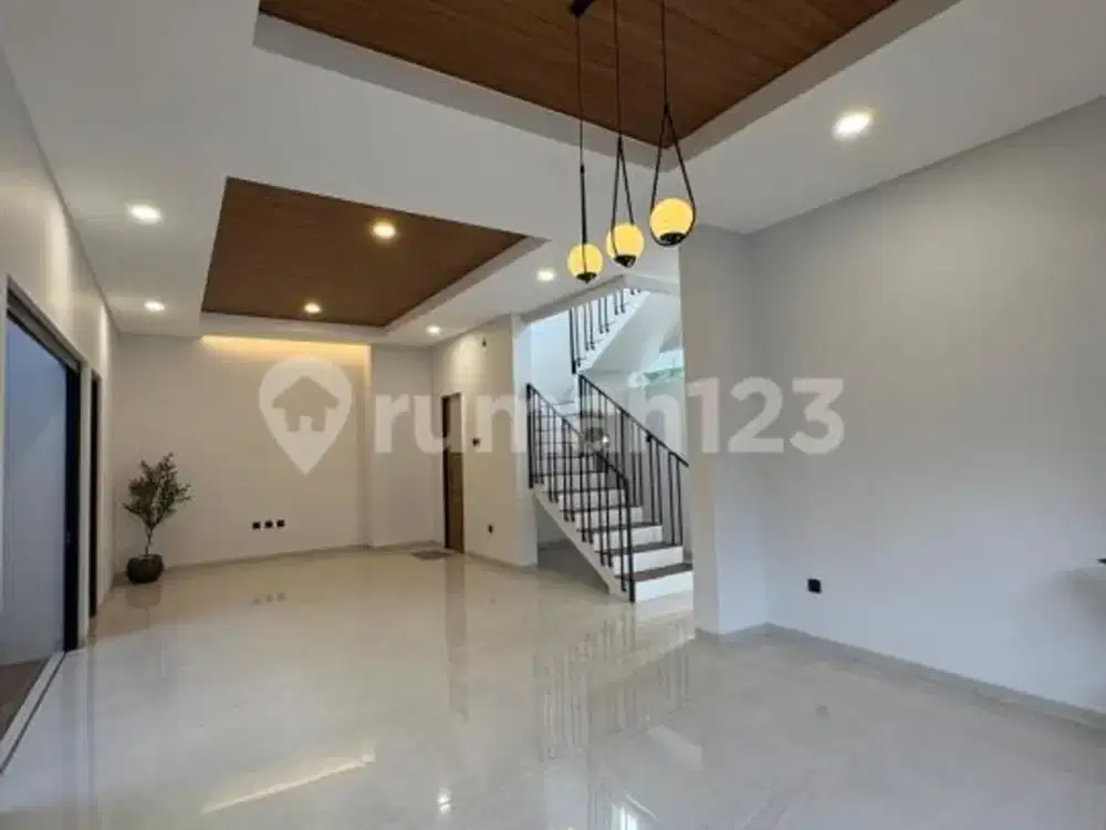 Rumah Dijual Minimalis Modern Siap Transaksi Lokasi Bagus di Bsd Kencana Loka