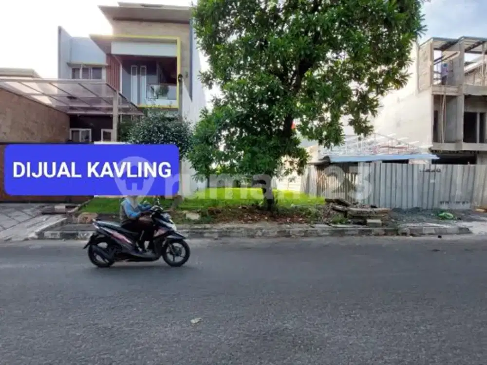 Tanah Dijual Shm Lokasi Pinggir Jalan Raya Row Jalan Lebar Di Perumahan Banjar Wijaya