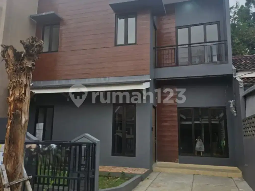 Rumah Baru Service Area Terpisah Shm Bangunan Mandiri Harga Menarik di BSD Nusaloka