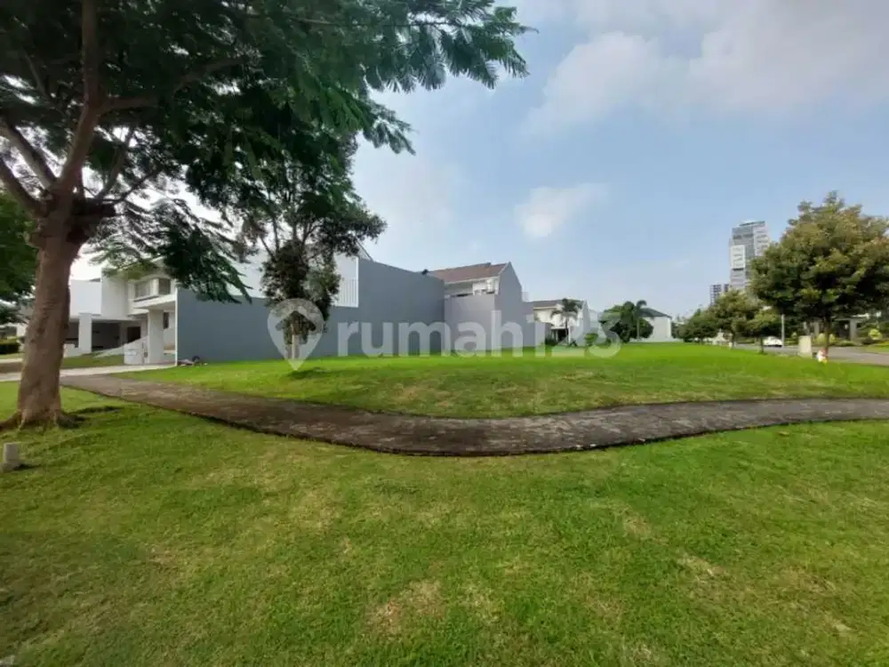 Tanah Shm Luas 613 M² Siap Bangun Lokasi Premium Asri di Alam sutera , Alam Sutera