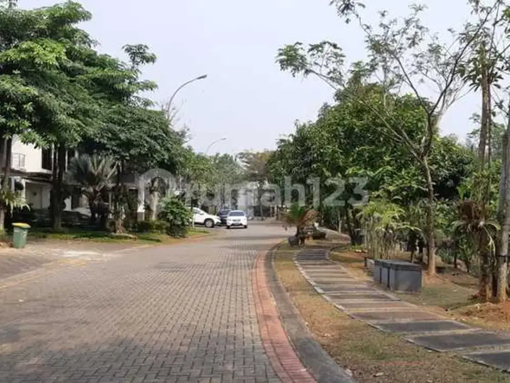 Tanah siap bangunan kawasan perumahan mewah BSD