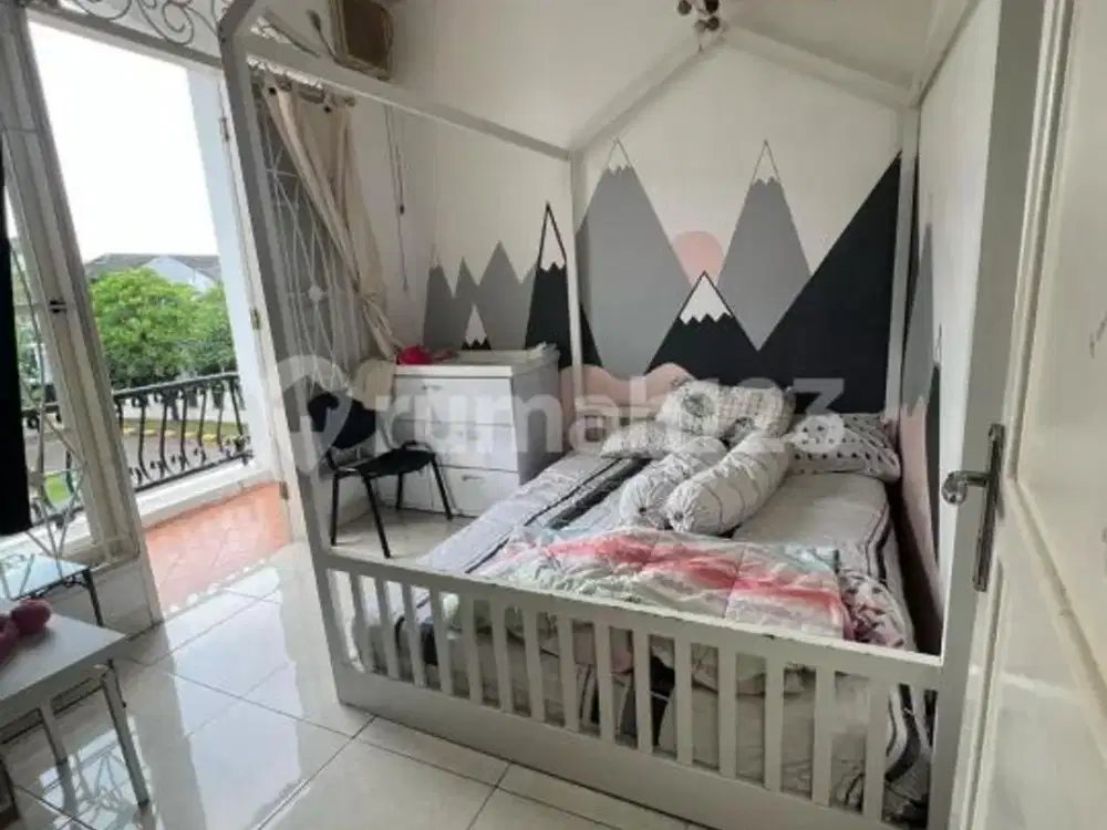Rumah Cantik Asri Lokasi Favorite Hijau Dekat Taman Kota Akses Tol Sekolah SHM di BSD Puspita Loka