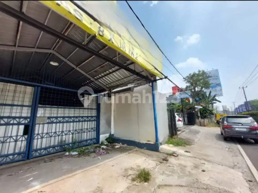 Gudang Workshop Hadap Jalan Raya Lokasi Strategis Bsd City