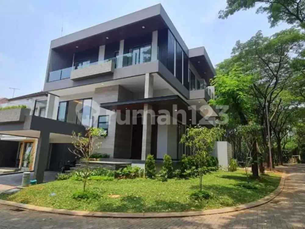 Rumah Baru Pemandangan Luas Hijau Asri Ditengah Kota di BSD City